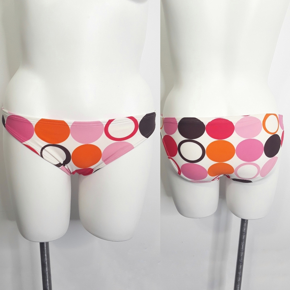 Hot Water Circles Cheeky Binkini Bottoms EUC sz 16